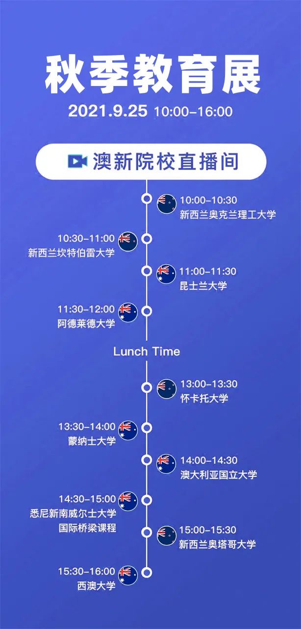 2021线上国际教育展100+海外名校连线，足不出户“云”逛展！(图9)
