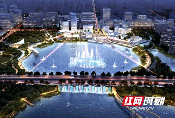 阳明湖畔现代江南！鼎城区2022地产推介暨房地产展示交易会举行(图3)